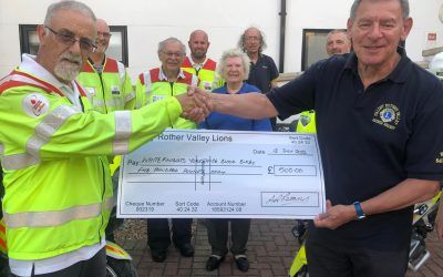 Donation to The Whiteknights Yorkshire Blood Bikes